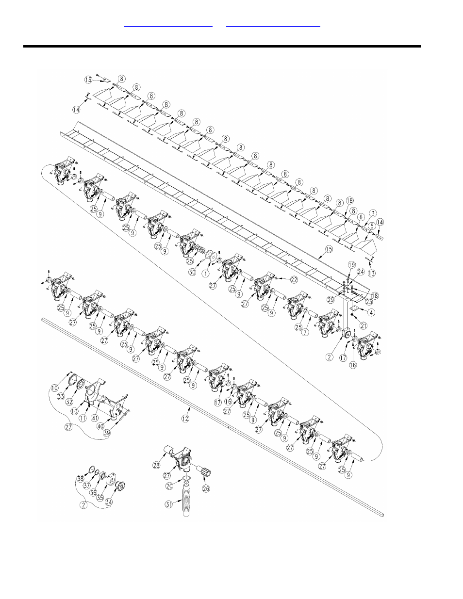 25ft feeder cup channel (rh 7") | Great Plains 2525F Parts Manual User Manual | Page 88 / 168