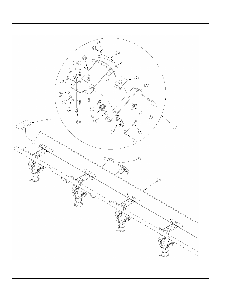 Seed rate adjustment handle assy | Great Plains 2525F Parts Manual User Manual | Page 94 / 168