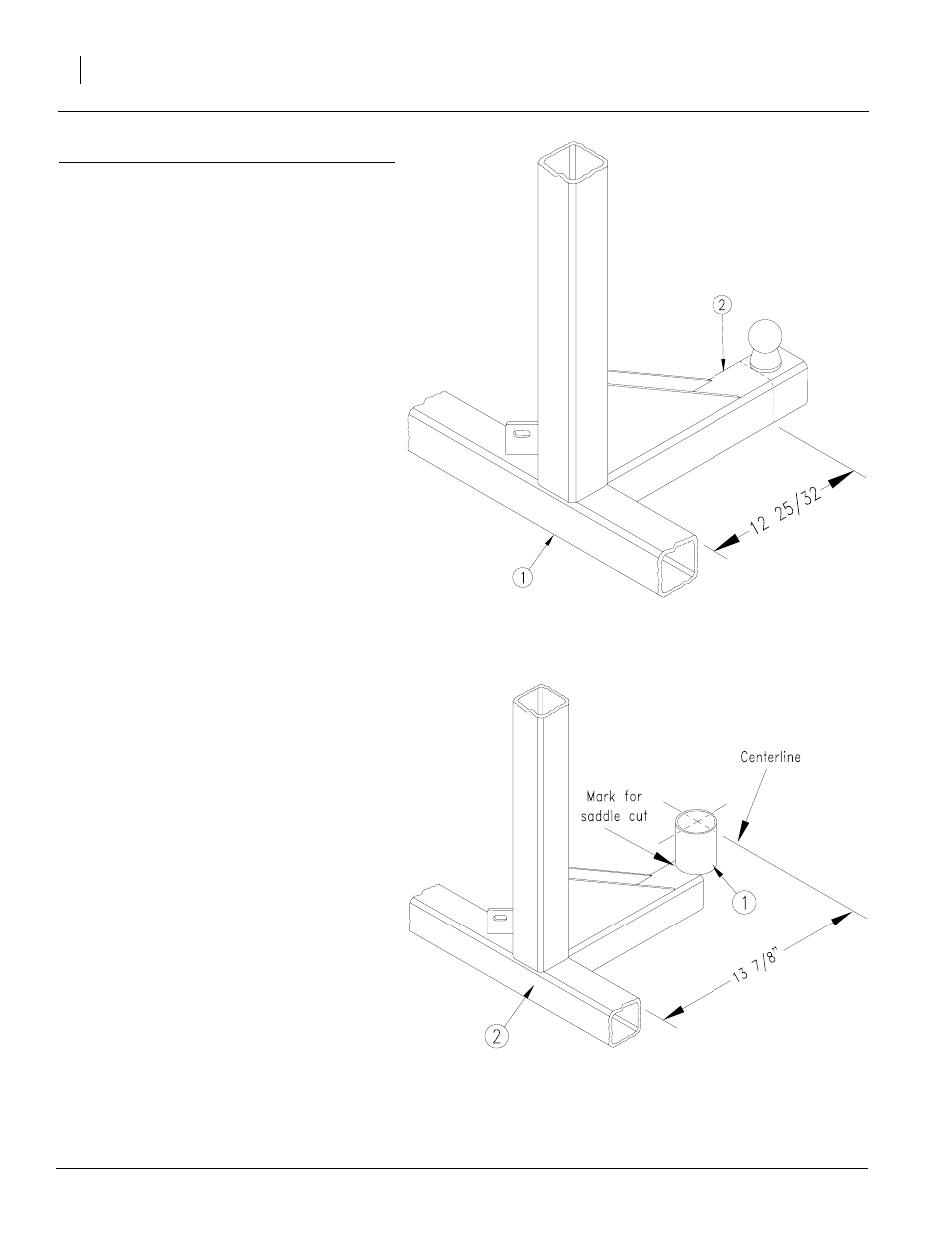 Assembly instructions | Great Plains Full Press Drill Post Conversion User Manual | Page 2 / 7