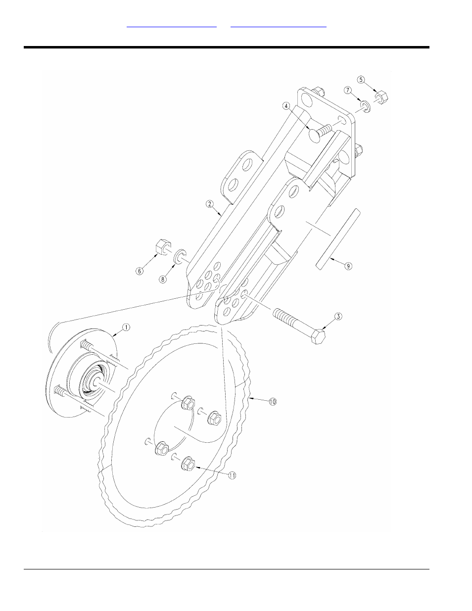 Unit mount coulter | Great Plains YP3025 Parts Manual User Manual | Page 116 / 232