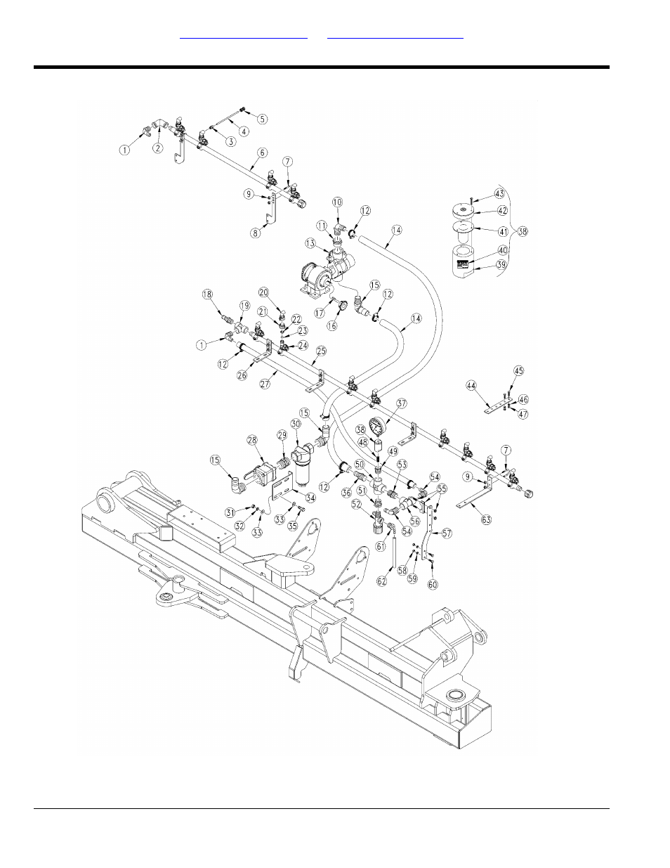 Fertilizer plumbing | Great Plains YP3025 Parts Manual User Manual | Page 210 / 232