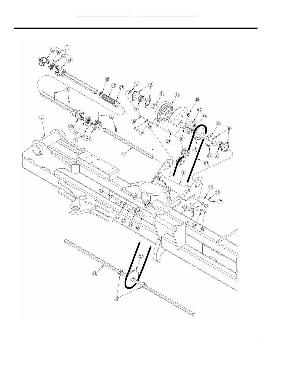 Wing drive, Table of contents part number index wing drive | Great Plains YP3025 Parts Manual User Manual | Page 56 / 232