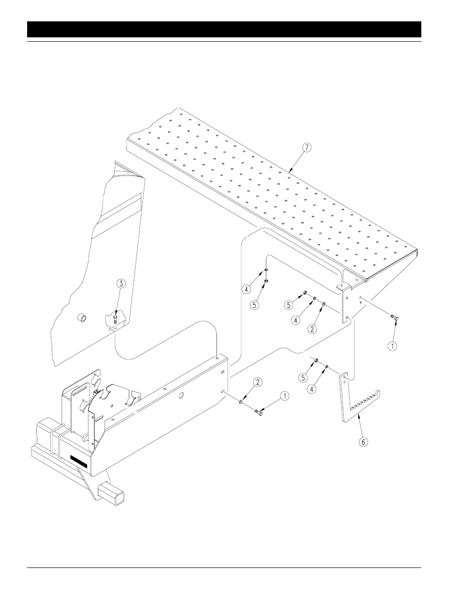 Walkboard assembly | Great Plains FCP1000 Predelivery Manual User Manual | Page 16 / 25