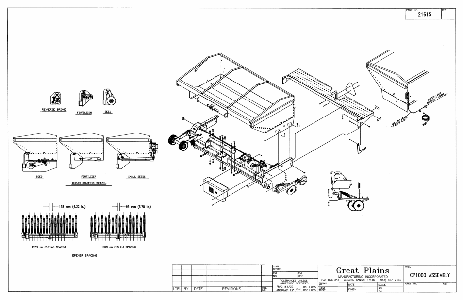 Great Plains FCP1000 Predelivery Manual User Manual | Page 25 / 25