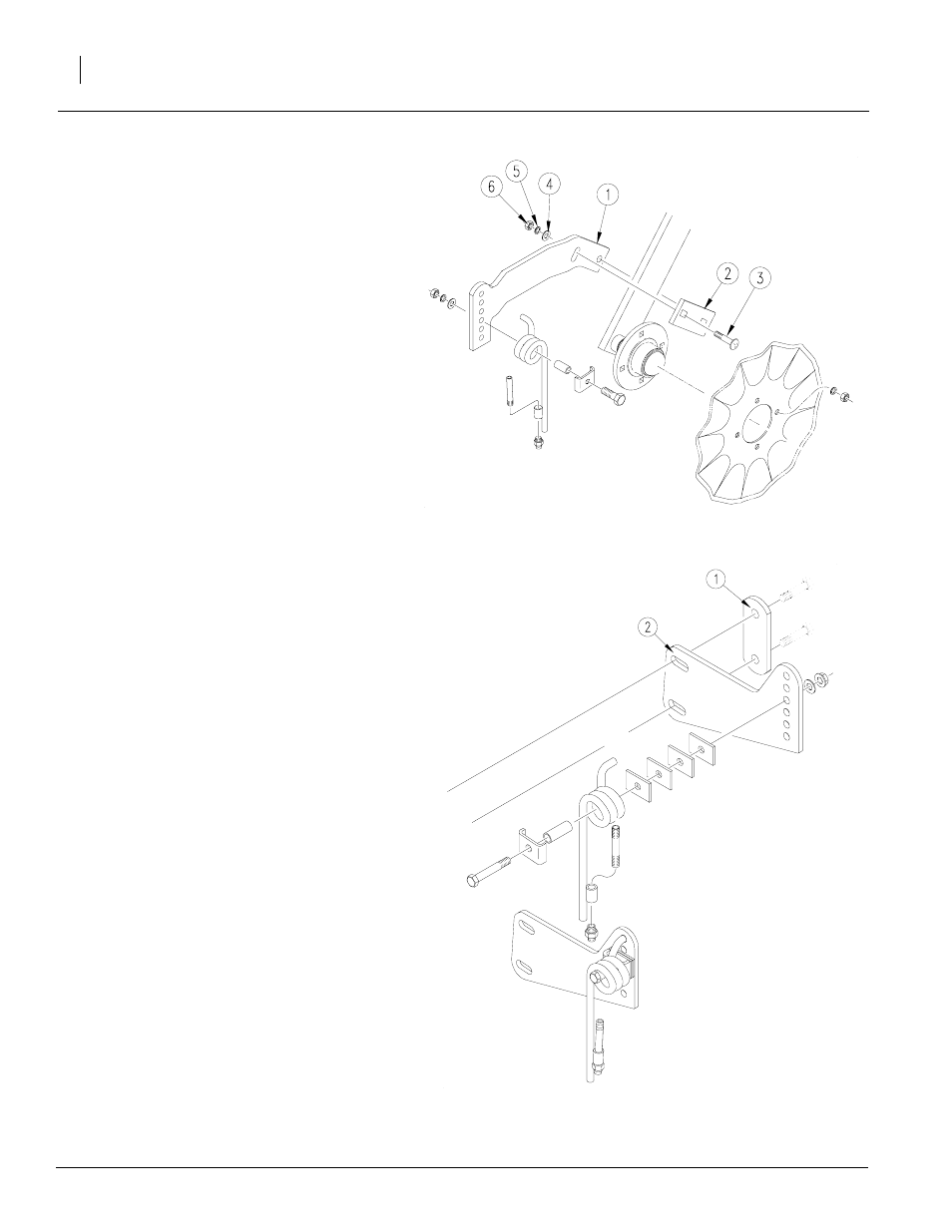 Assembly for great plains and utility coulter, Assembly for yetter coulter | Great Plains Fertilizer Arm Kits User Manual | Page 8 / 20