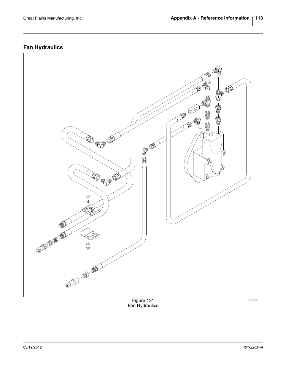 Fan hydraulics | Great Plains YP1625 Operator Manual User Manual | Page 117 / 150