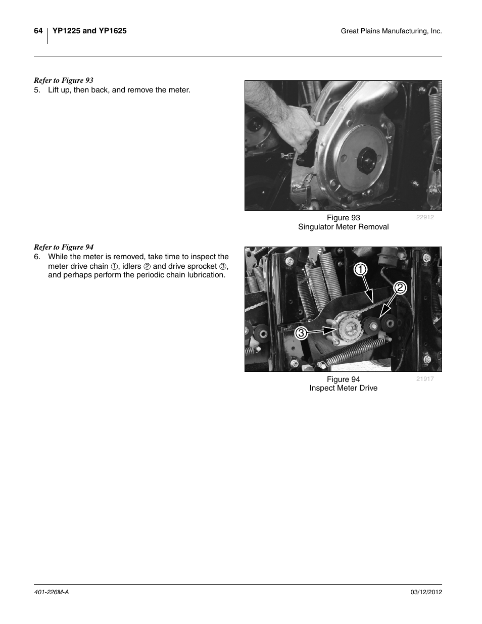 Great Plains YP1625 Operator Manual User Manual | Page 68 / 150