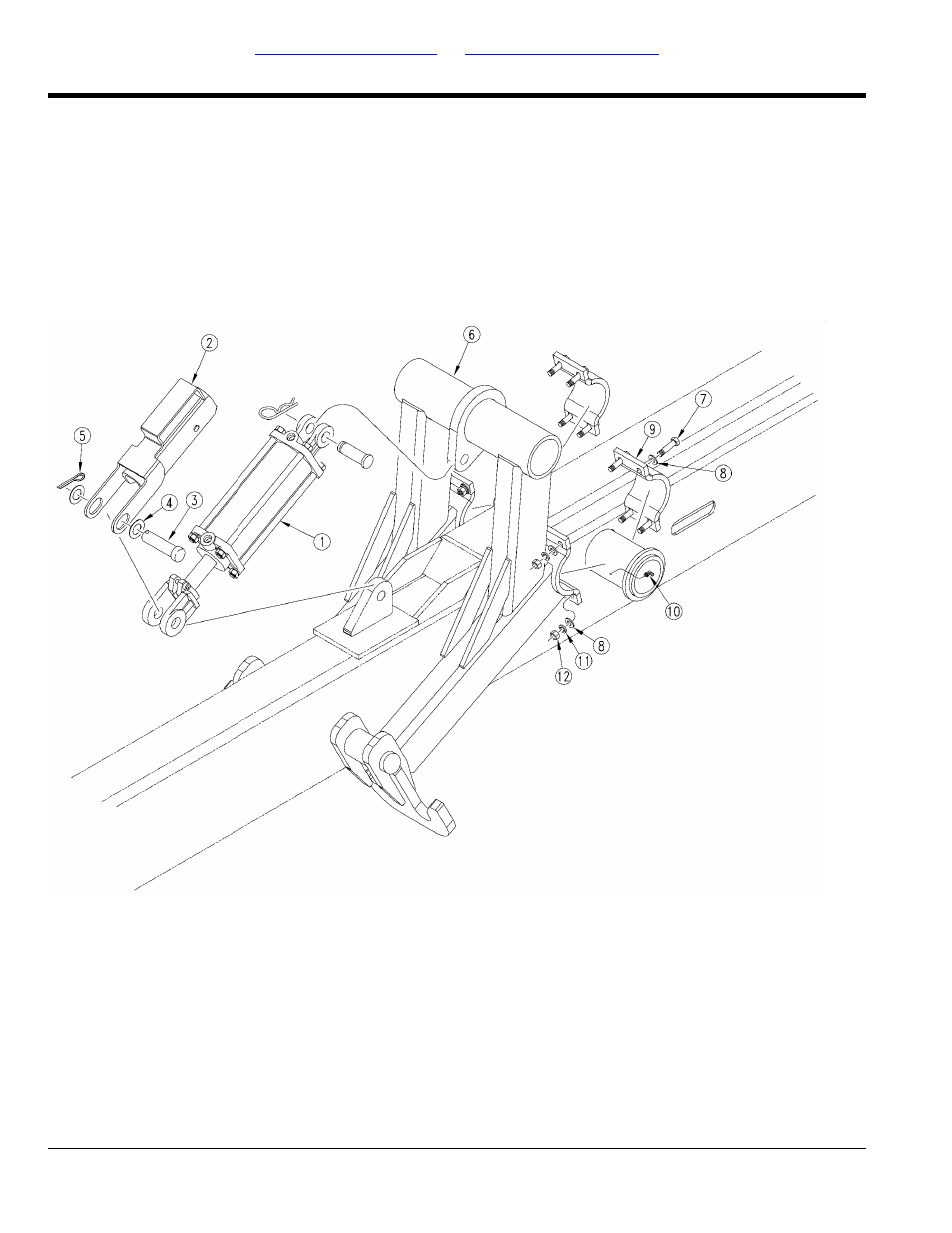 Transport hook to tongue | Great Plains 3S-4000F Parts Manual User Manual | Page 10 / 198