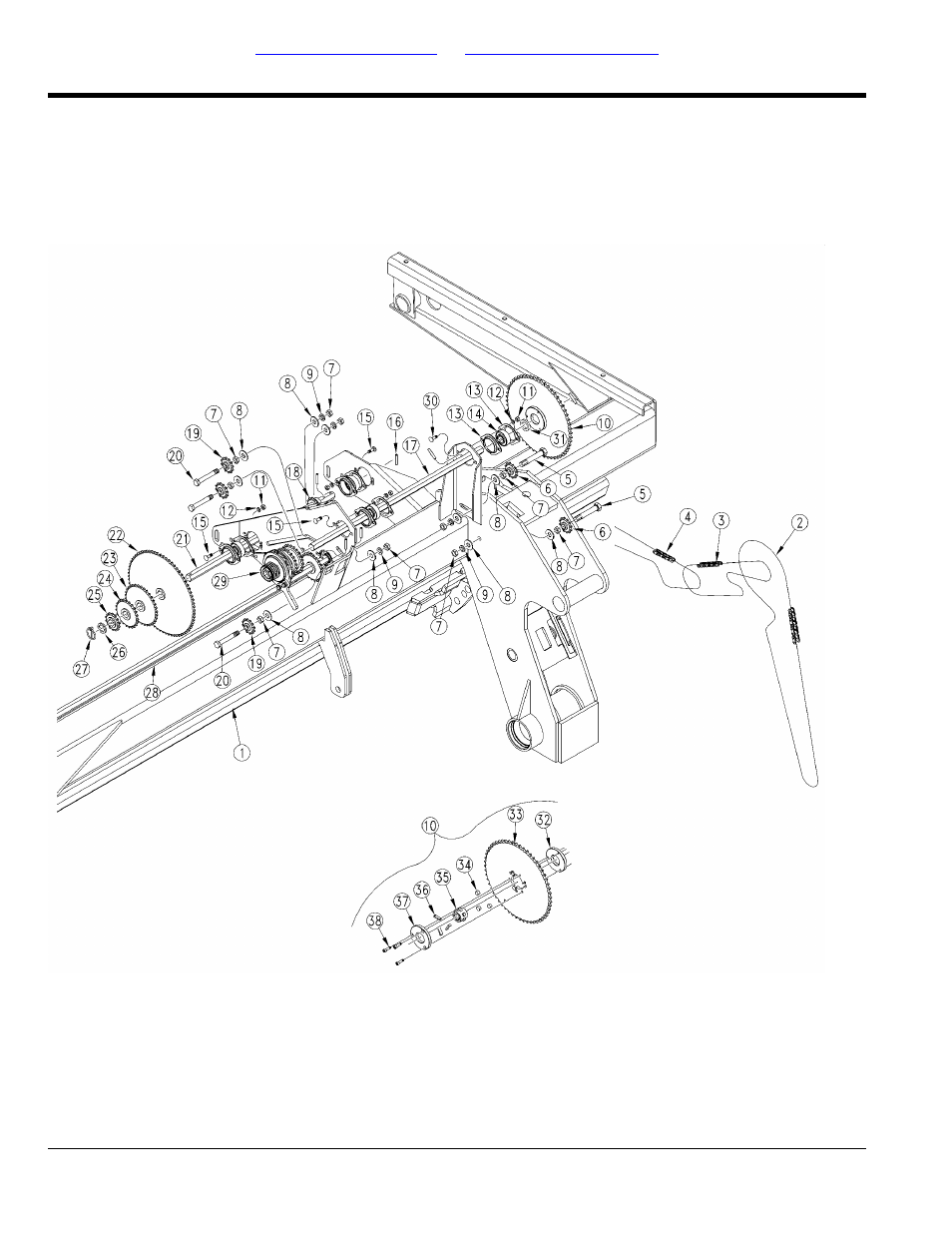 Left hand drive (s/n yy1152+) | Great Plains 3S-4000F Parts Manual User Manual | Page 110 / 198