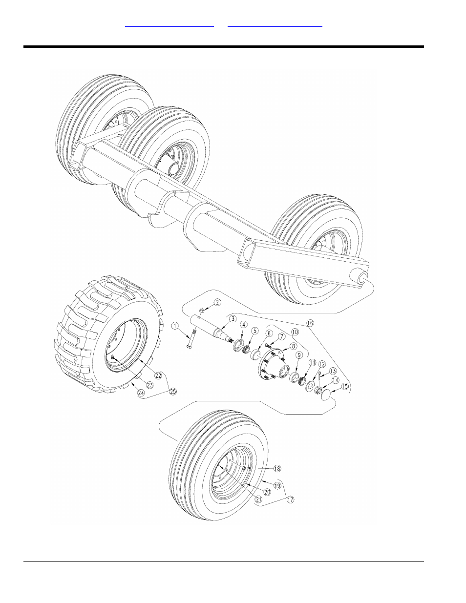 Transport tires and hub | Great Plains 3S-4000F Parts Manual User Manual | Page 14 / 198