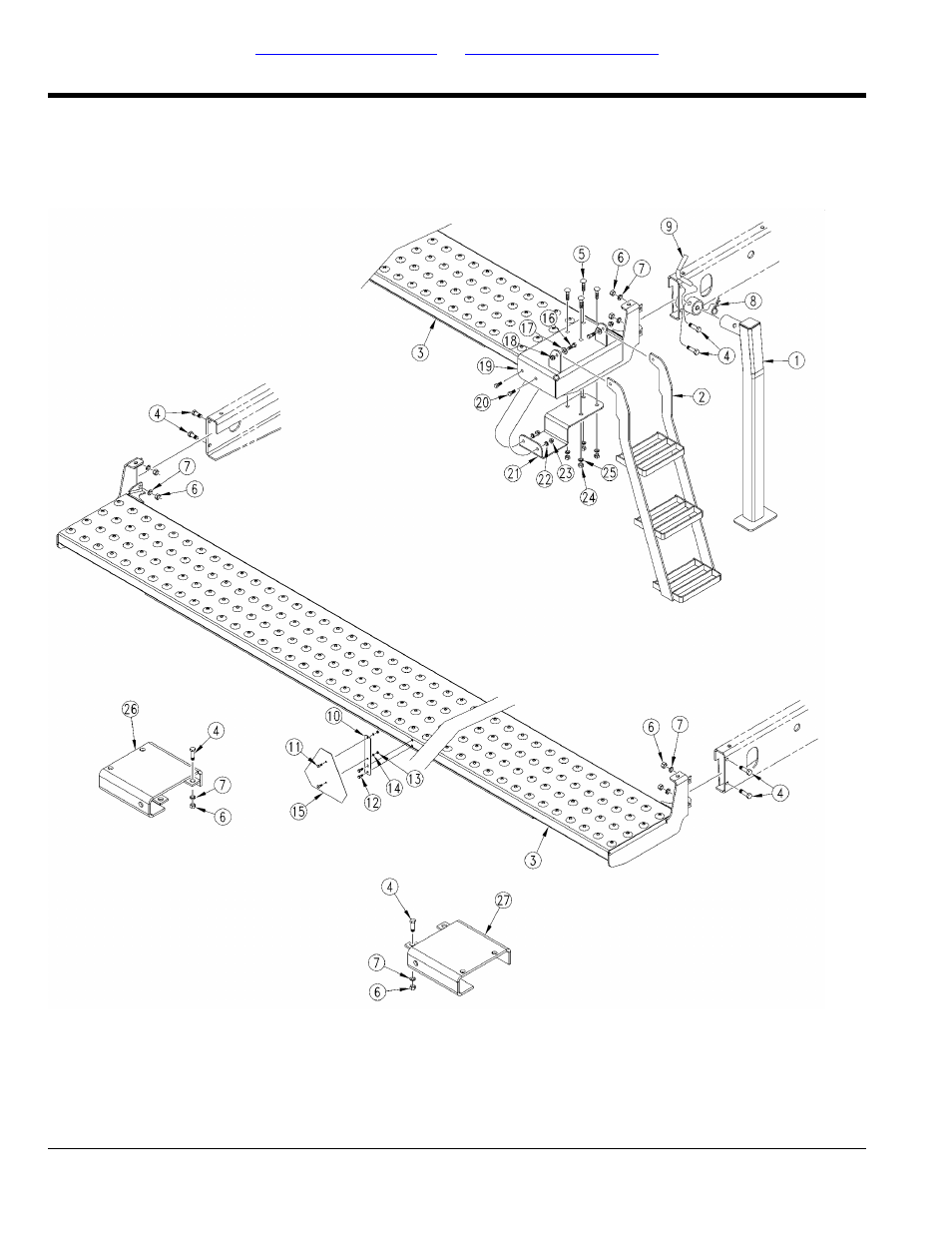 Walkboards and steps (yy1723+) | Great Plains 3S-4000F Parts Manual User Manual | Page 60 / 198