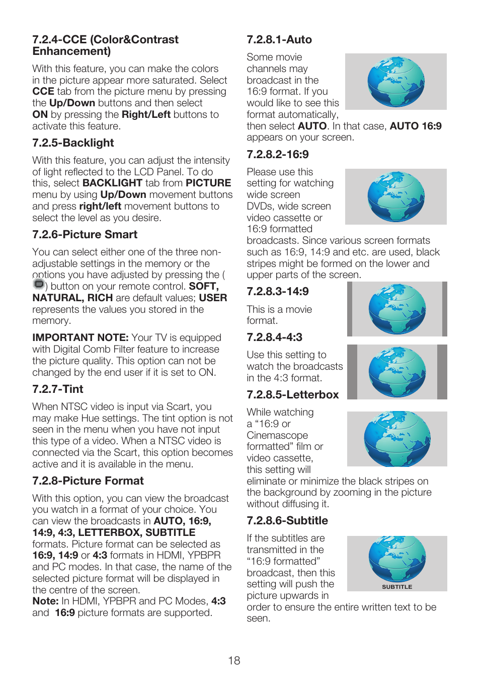 Beko 22WLP530HID User Manual | Page 20 / 32