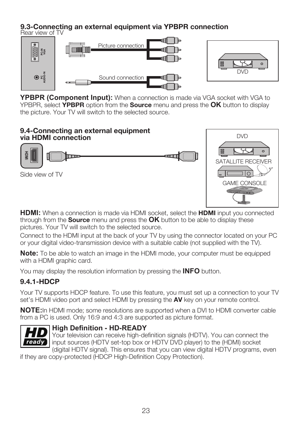Beko 22WLP530HID User Manual | Page 25 / 32