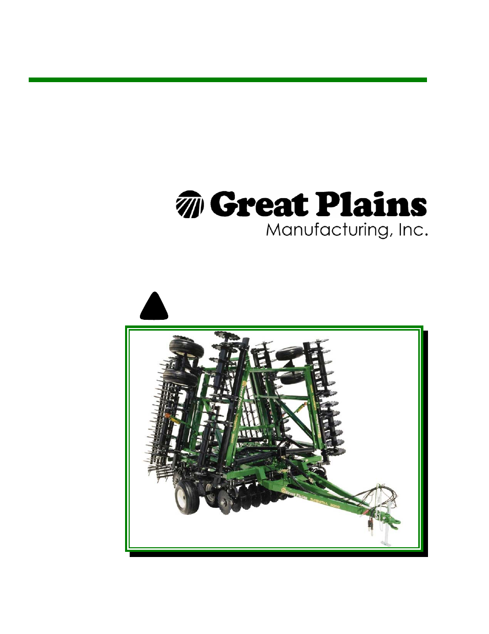 Great Plains 4000TT Operator Manual User Manual | 76 pages