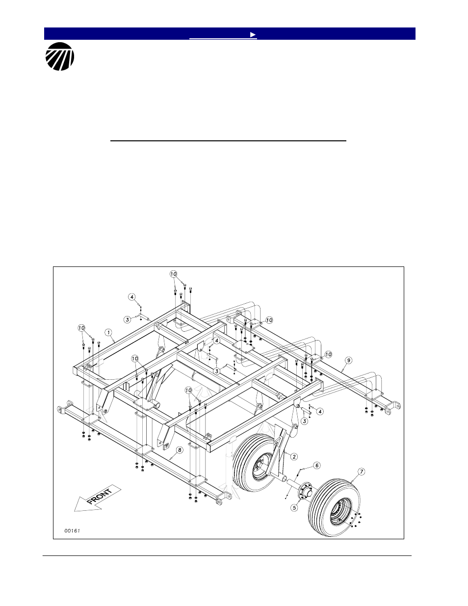 Section 1: assembly, Center frame, torque tube & gang bar assembly, Section 1 assembly | Assembly | Great Plains 4000TT Operator Manual User Manual | Page 16 / 76