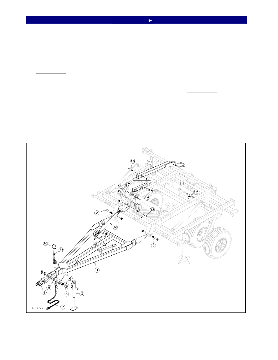 Hitch & self level assembly | Great Plains 4000TT Operator Manual User Manual | Page 18 / 76