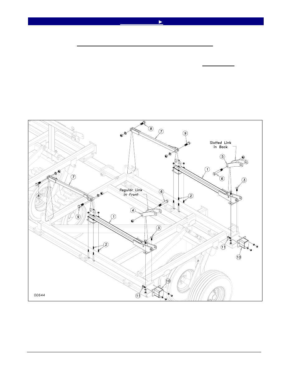 40’ wing fold strap & fold bracket assembly, 40’ wing fold strap & fold bracket assy | Great Plains 4000TT Operator Manual User Manual | Page 22 / 76