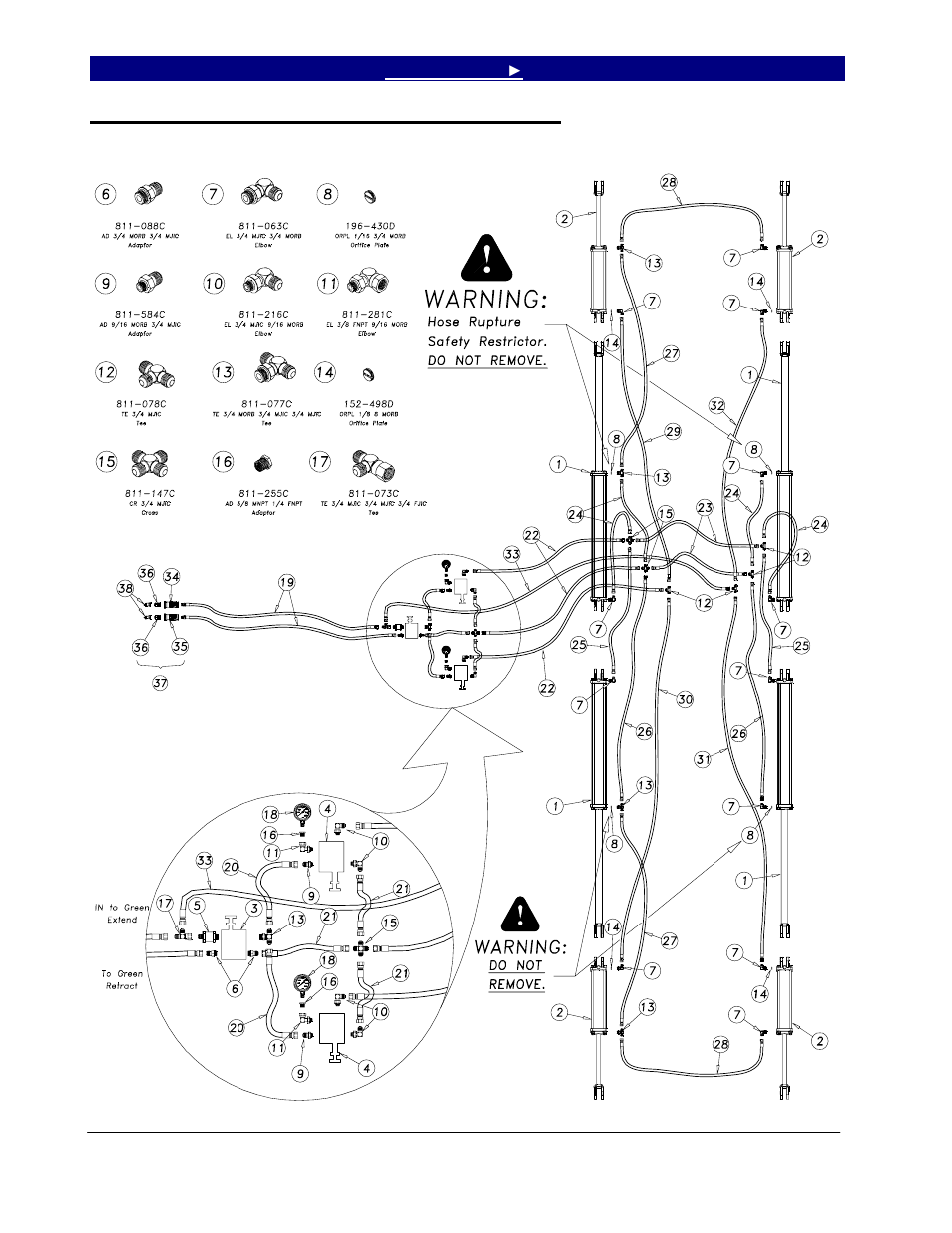 Hydraulic fold system 4000tt, 4000tt | Great Plains 4000TT Operator Manual User Manual | Page 38 / 76