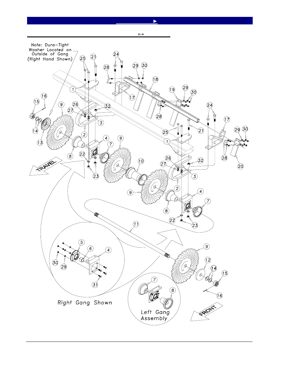 Standard turbo gang assembly, Turbo gang assembly | Great Plains 4000TT Operator Manual User Manual | Page 60 / 76