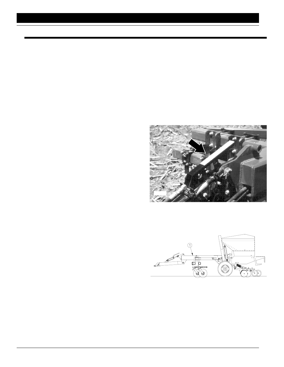 Section 3 adjustments, Seeding depth, Coulters openers | Coulter depth, Hydraulic control | Great Plains FCP1000 Operator Manual User Manual | Page 18 / 44