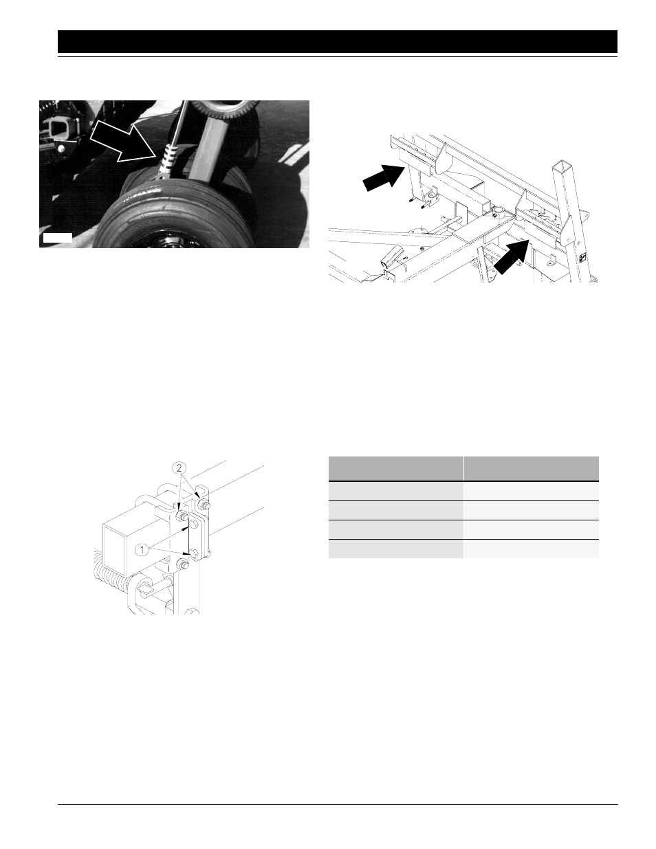 Coulter mounting height, Coulter down pressure, Added weight coulter springs | Great Plains FCP1000 Operator Manual User Manual | Page 19 / 44