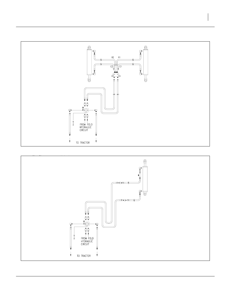 Dual markers, Single marker, Dual markers single marker | Great Plains 2S-2600HDF Predelivery Manual User Manual | Page 35 / 40