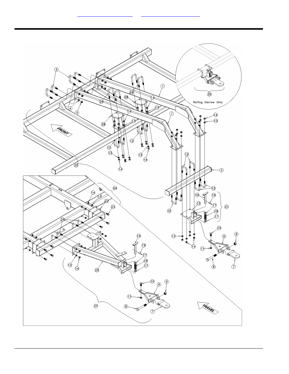 Ez hitch with slide flex tongue | Great Plains 4000TT Parts Manual User Manual | Page 120 / 142