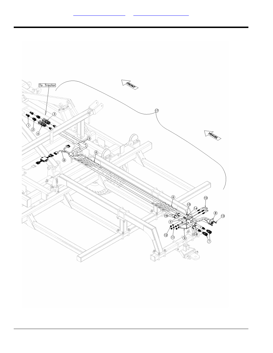 Rear hitch accessories (s/n gp-5251nn+) | Great Plains 4000TT Parts Manual User Manual | Page 130 / 142