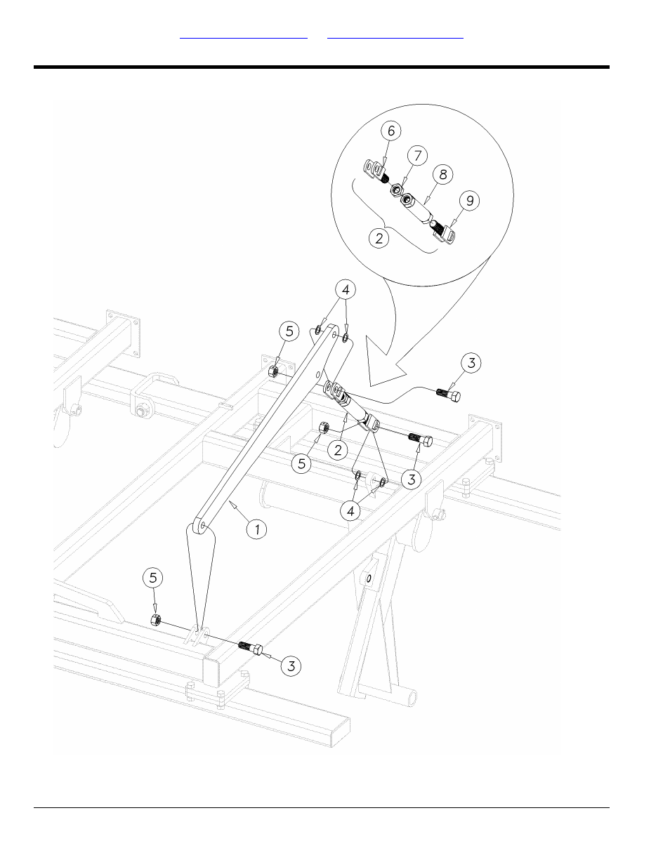 Wing cylinder mount bar assembly | Great Plains 4000TT Parts Manual User Manual | Page 16 / 142