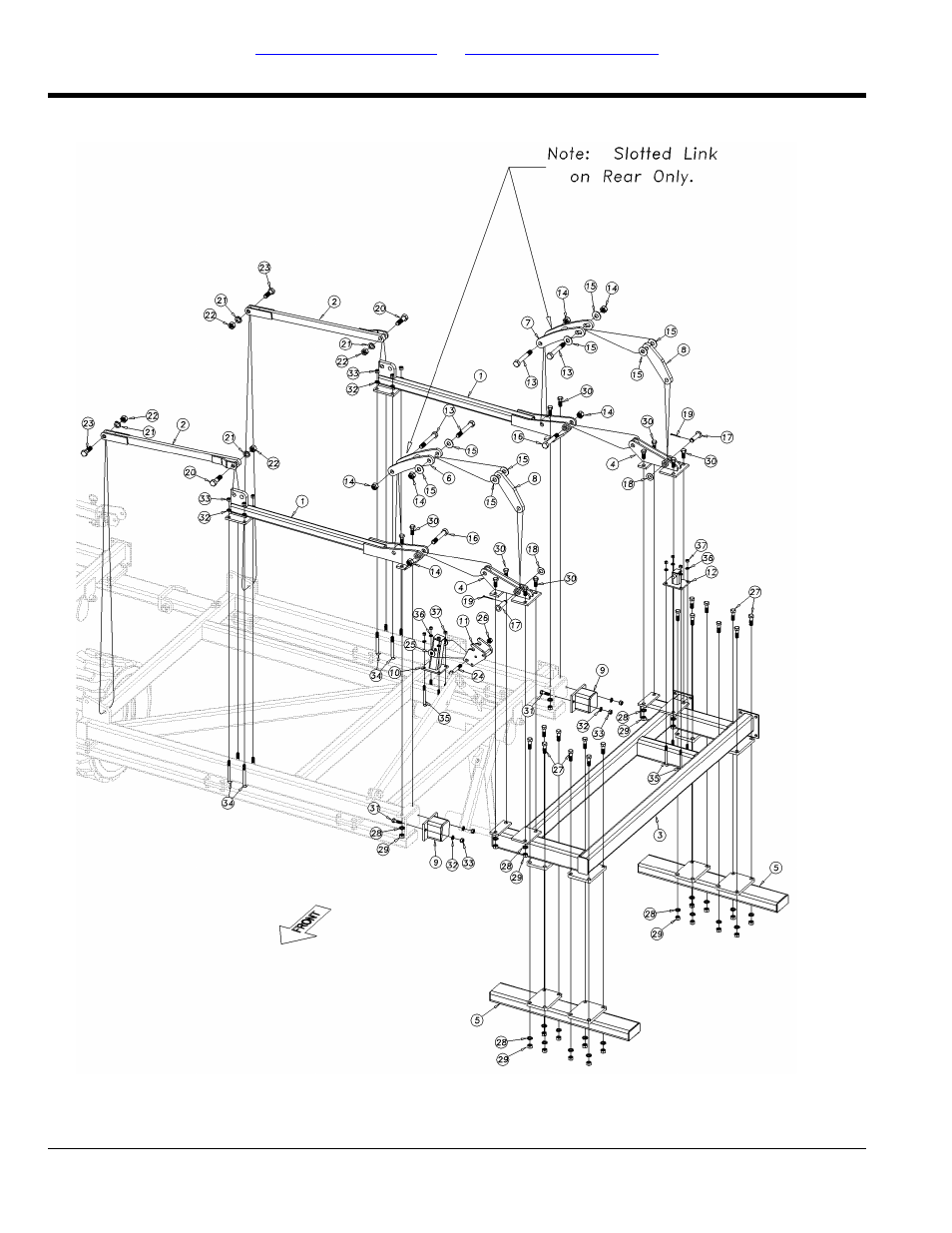 4000 fold strap & outside wing assembly | Great Plains 4000TT Parts Manual User Manual | Page 18 / 142