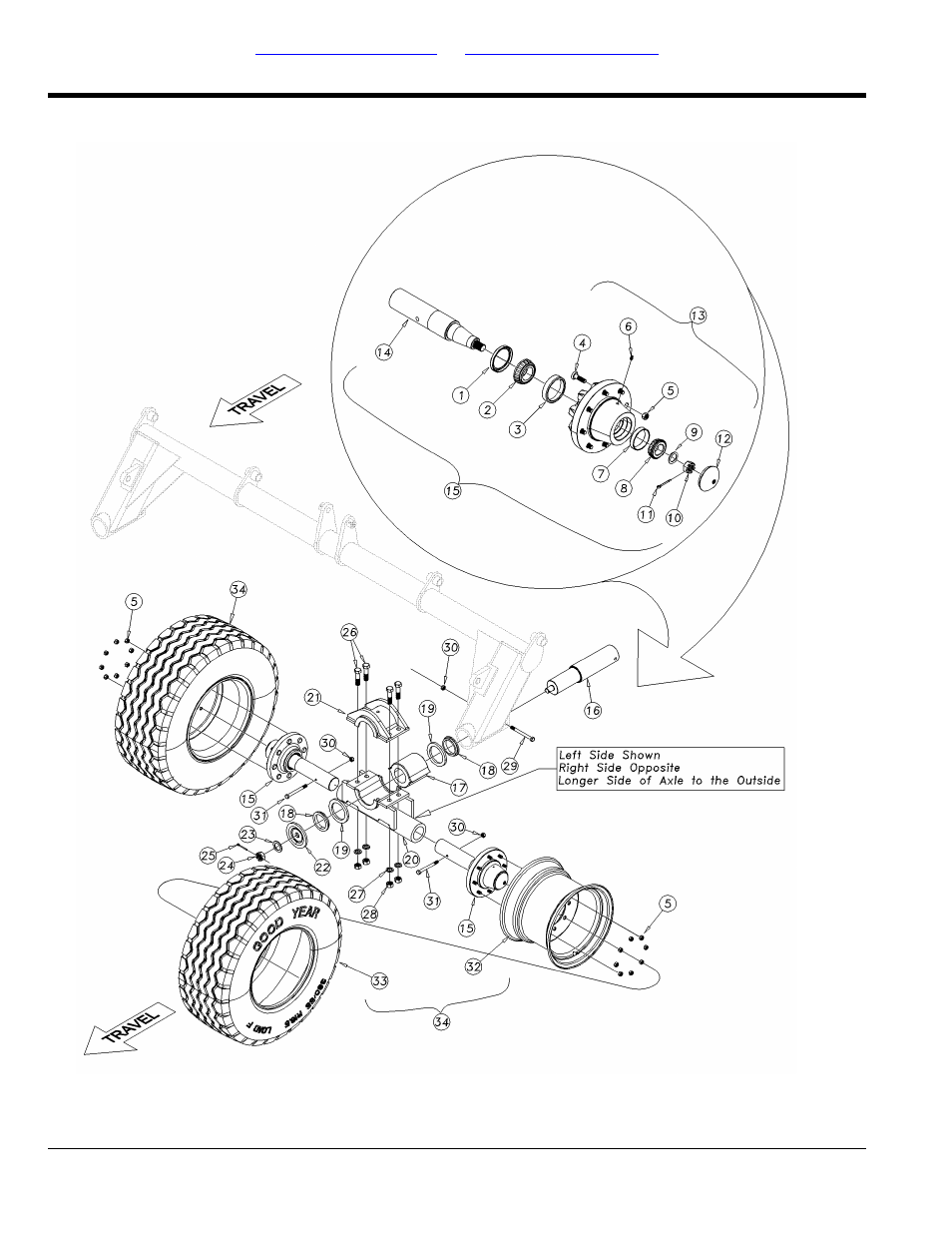 4000tt center transport assembly (s/n 46489nn+) | Great Plains 4000TT Parts Manual User Manual | Page 40 / 142