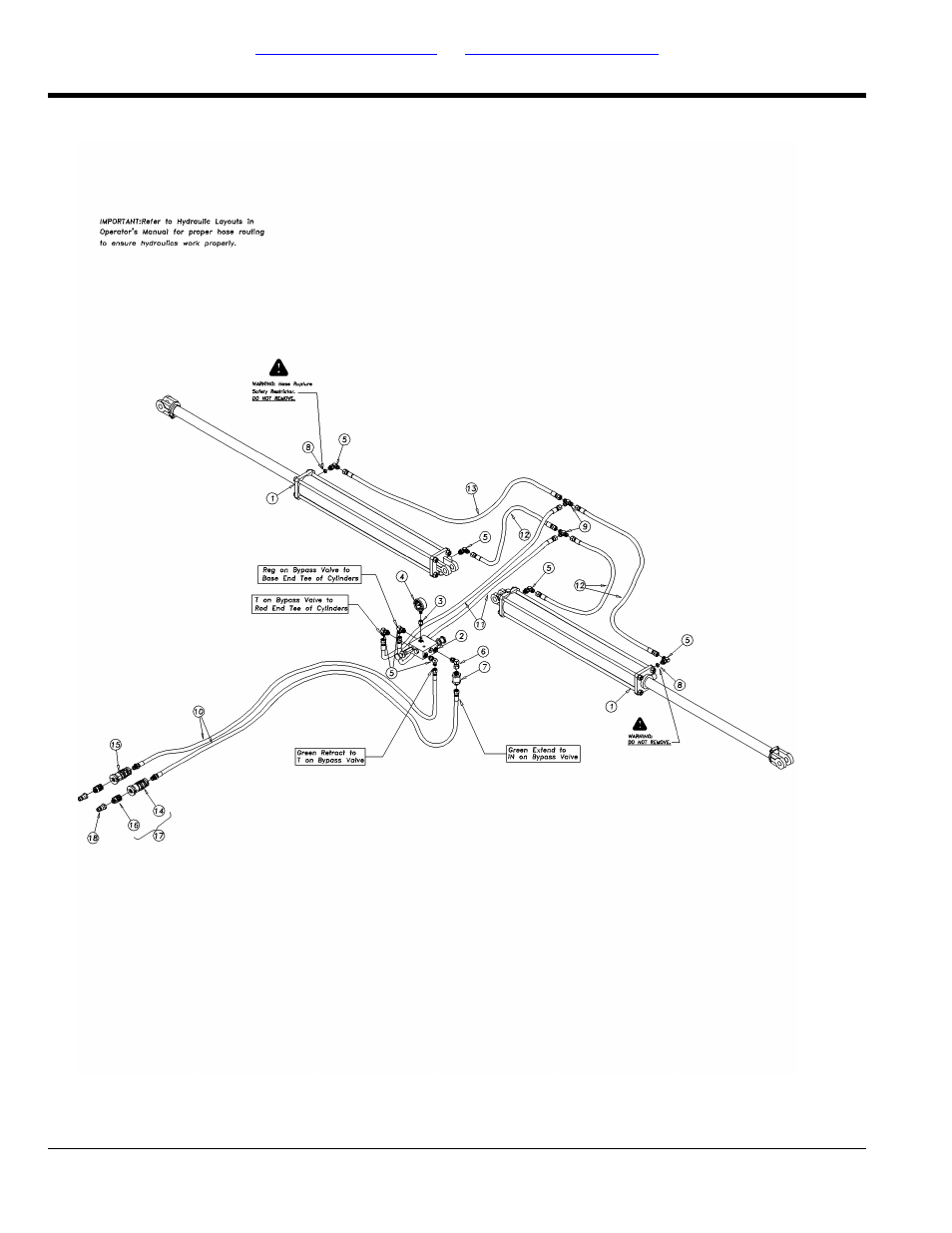 Hydraulic fold system 2400tt | Great Plains 4000TT Parts Manual User Manual | Page 60 / 142