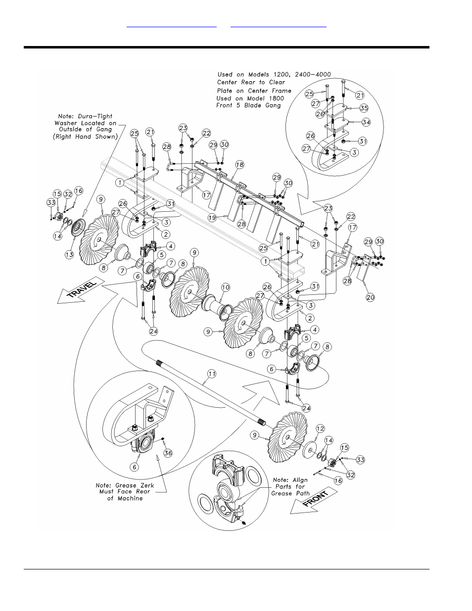 Section 5: gangs, Turbo gang assembly (s/n gp-5250nn-) | Great Plains 4000TT Parts Manual User Manual | Page 80 / 142