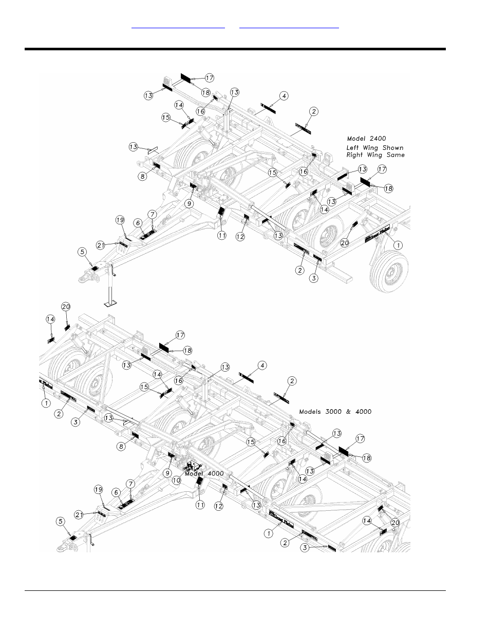 2400tt-4000tt decals | Great Plains 4000TT Parts Manual User Manual | Page 90 / 142