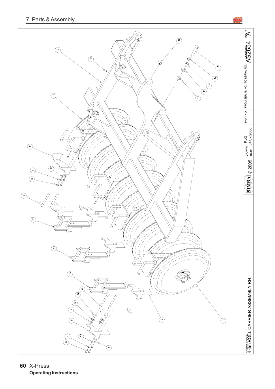 Aas2 65 4 | Great Plains AS2666 Assembly Instructions User Manual | Page 22 / 82