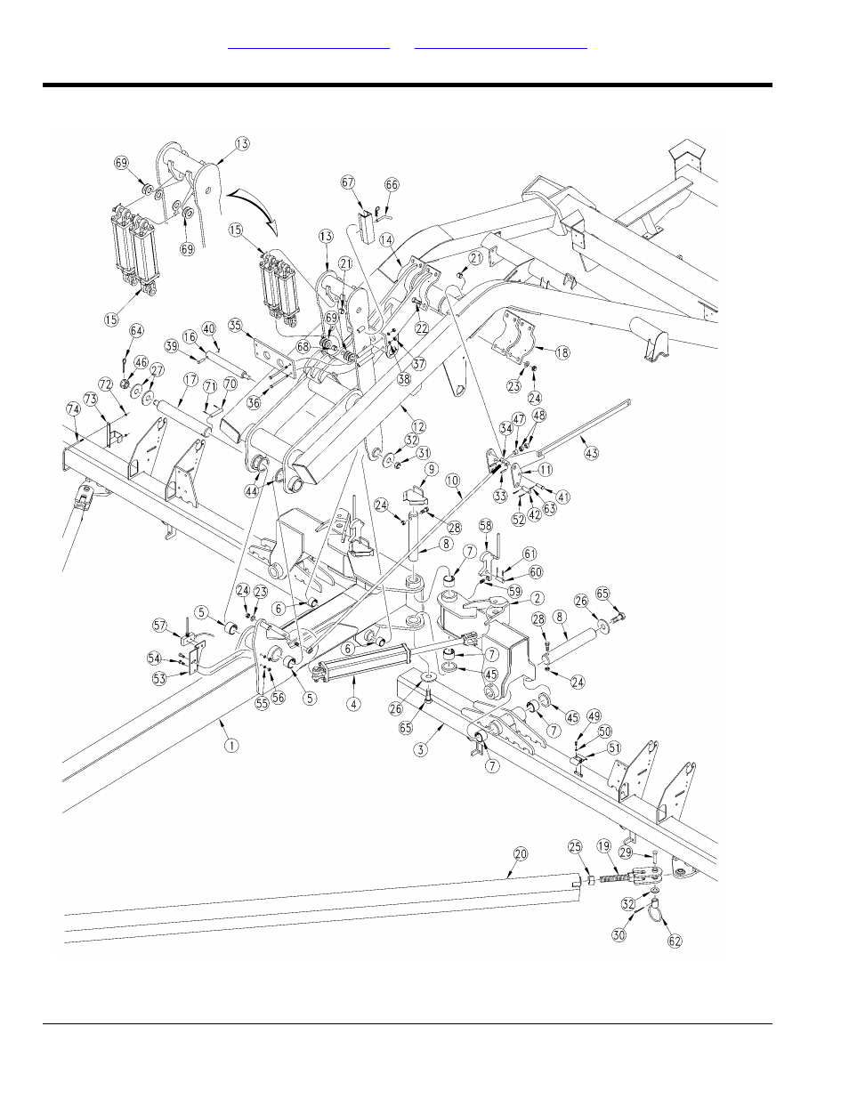 Mainframe, Table of contents part number index mainframe | Great Plains YP1625A Parts Manual User Manual | Page 12 / 240