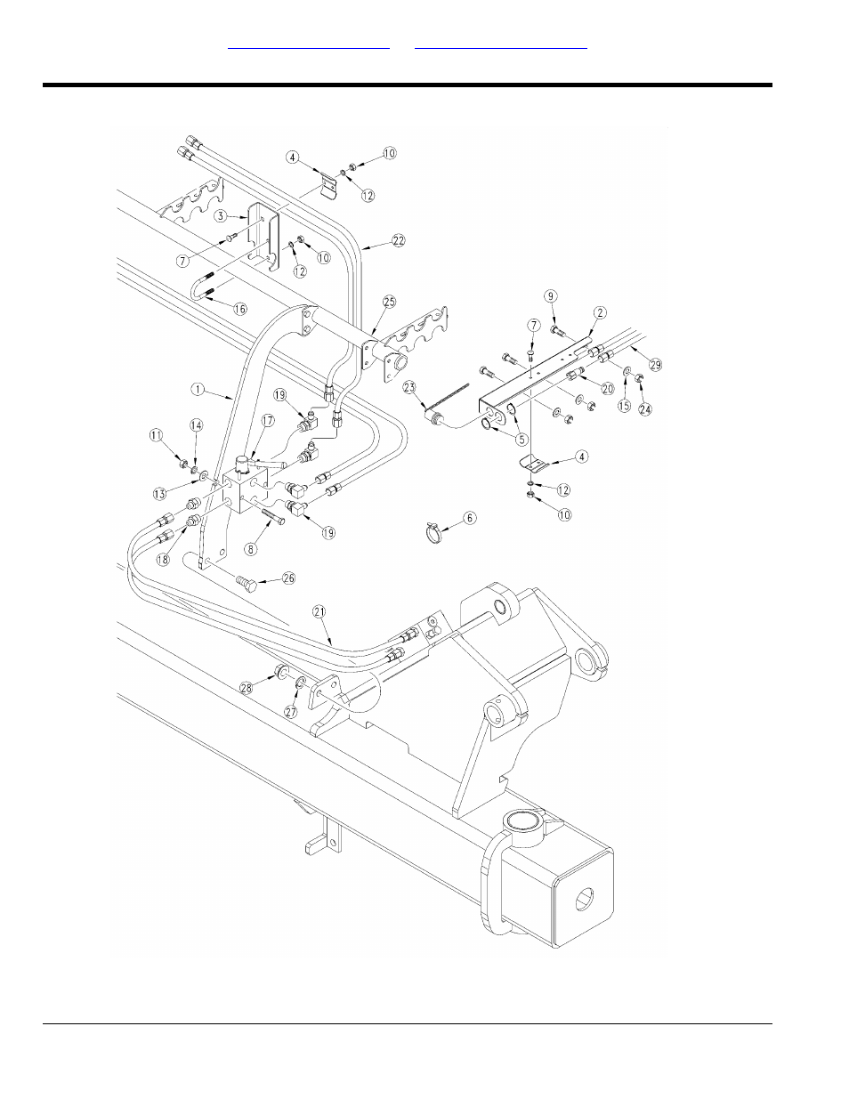 Yp1225 & yp1625 aux hydraulic kit | Great Plains YP1625A Parts Manual User Manual | Page 168 / 240
