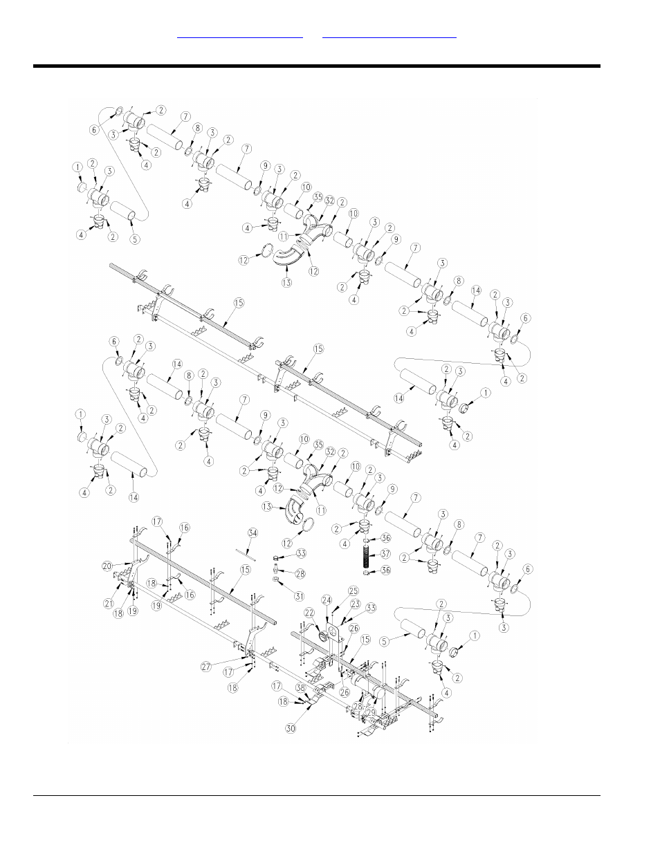Yp16a air delivery 30" spacing | Great Plains YP1625A Parts Manual User Manual | Page 54 / 240