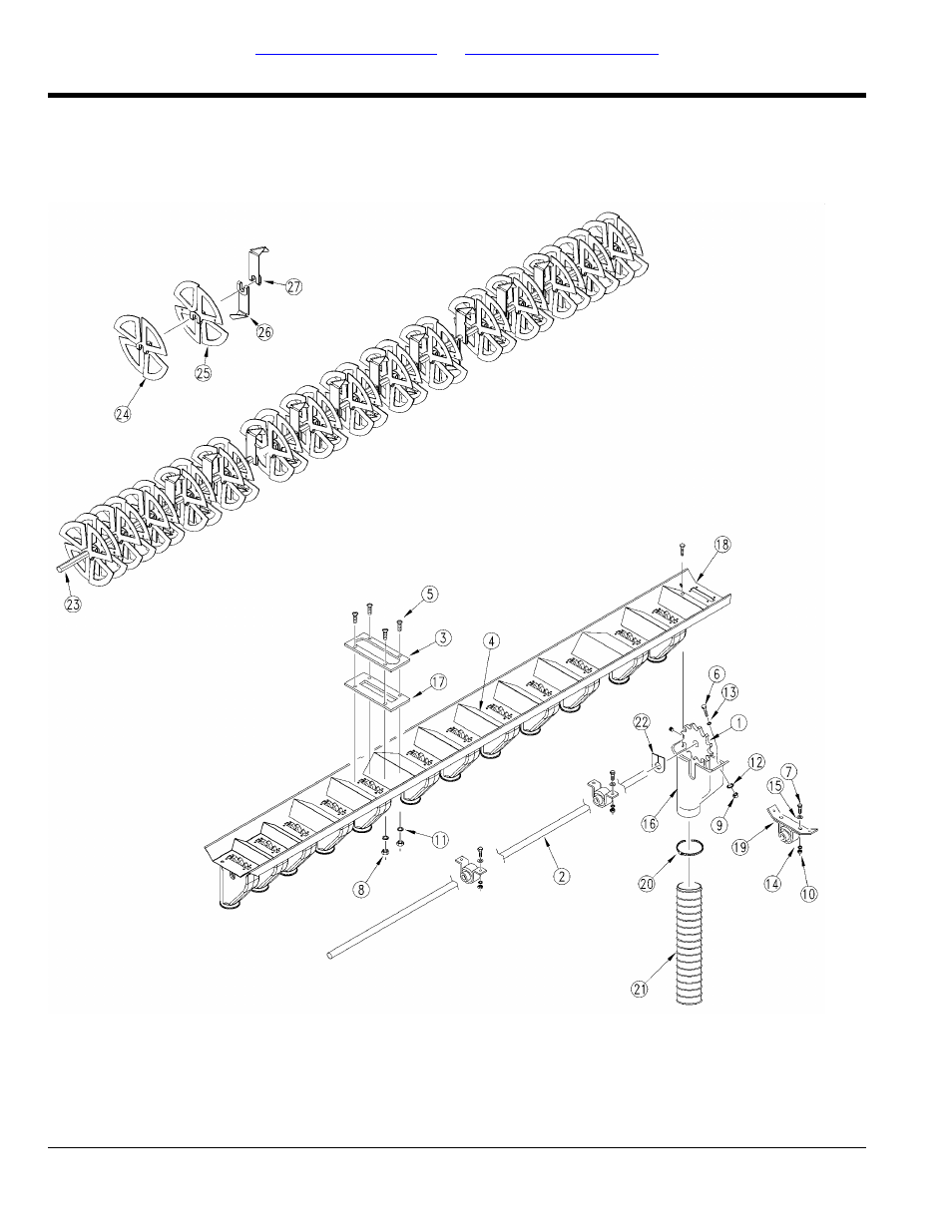 Native grass feeder cup assembly | Great Plains 3P806NT Parts Manual User Manual | Page 126 / 148