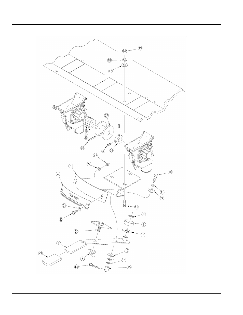 Seed rate handle | Great Plains 3P806NT Parts Manual User Manual | Page 128 / 148