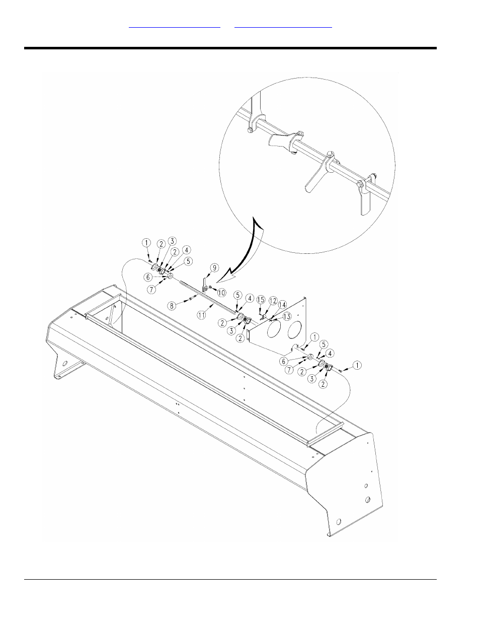 Seed box agitator mounting | Great Plains 3P806NT Parts Manual User Manual | Page 38 / 148