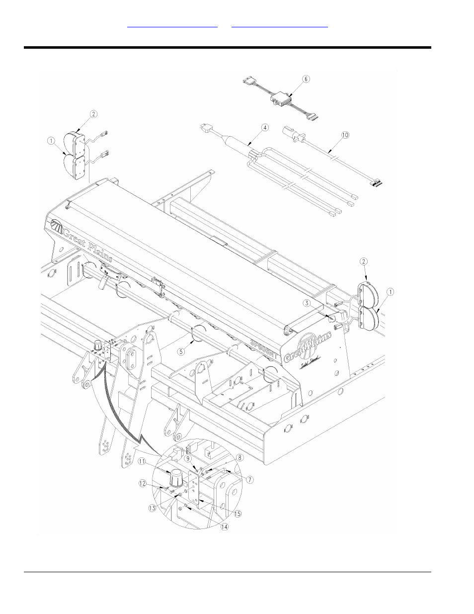 Lights (s/n a1130v+) | Great Plains 3P806NT Parts Manual User Manual | Page 48 / 148