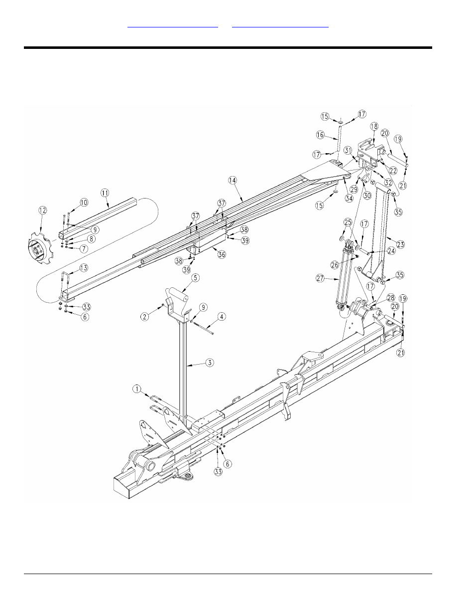 Marker, Table of contents part number index marker | Great Plains YP4425A Parts Manual User Manual | Page 158 / 192