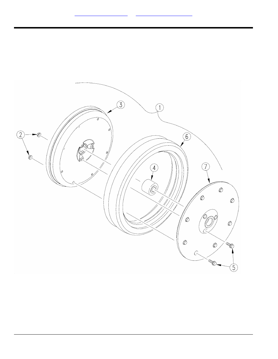 Side depth wheel assembly | Great Plains YP4425A Parts Manual User Manual | Page 82 / 192