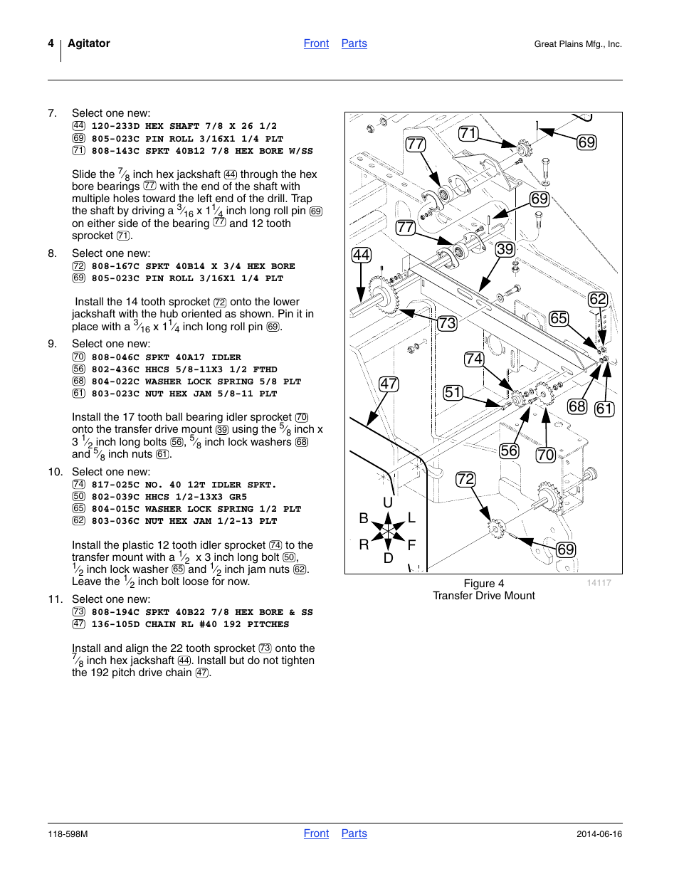 Great Plains 1205NT Assembly Instructions User Manual | Page 4 / 14