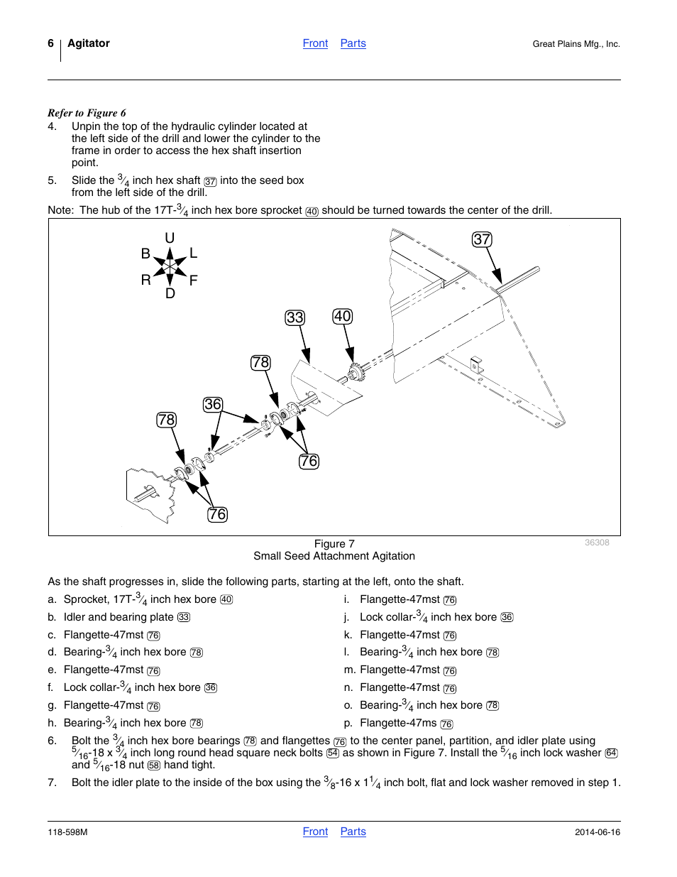 Great Plains 1205NT Assembly Instructions User Manual | Page 6 / 14