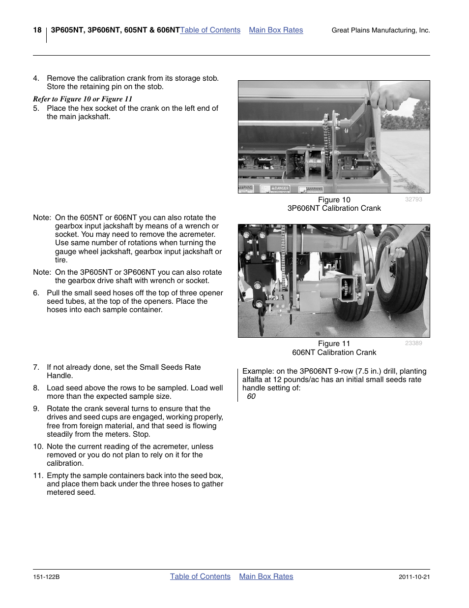 Great Plains 606NT Material Rate User Manual | Page 20 / 48