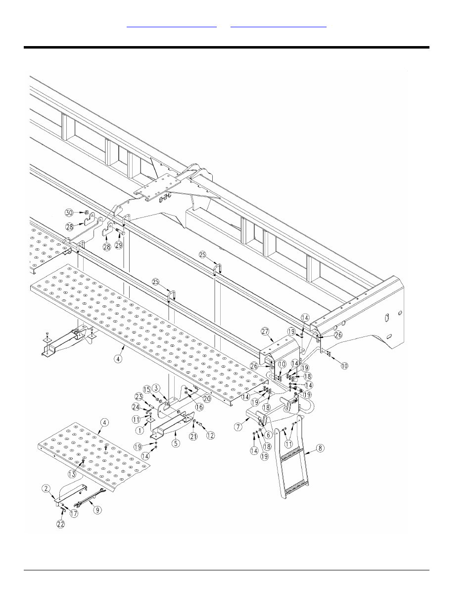 Walkboard and ladder with fertilizer | Great Plains 2025P Parts Manual User Manual | Page 20 / 140