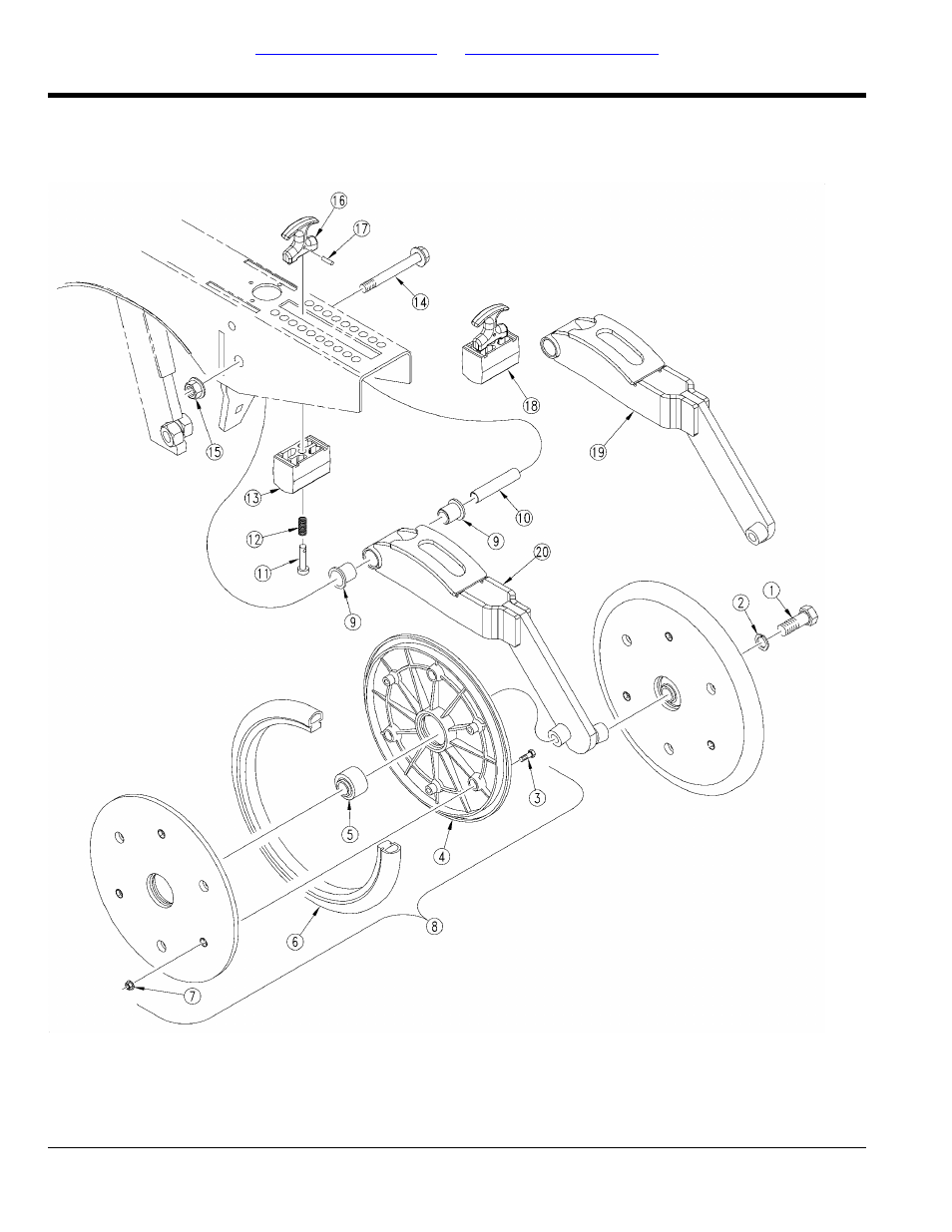 1" x 12" double "v" press wheel | Great Plains 2025P Parts Manual User Manual | Page 72 / 140
