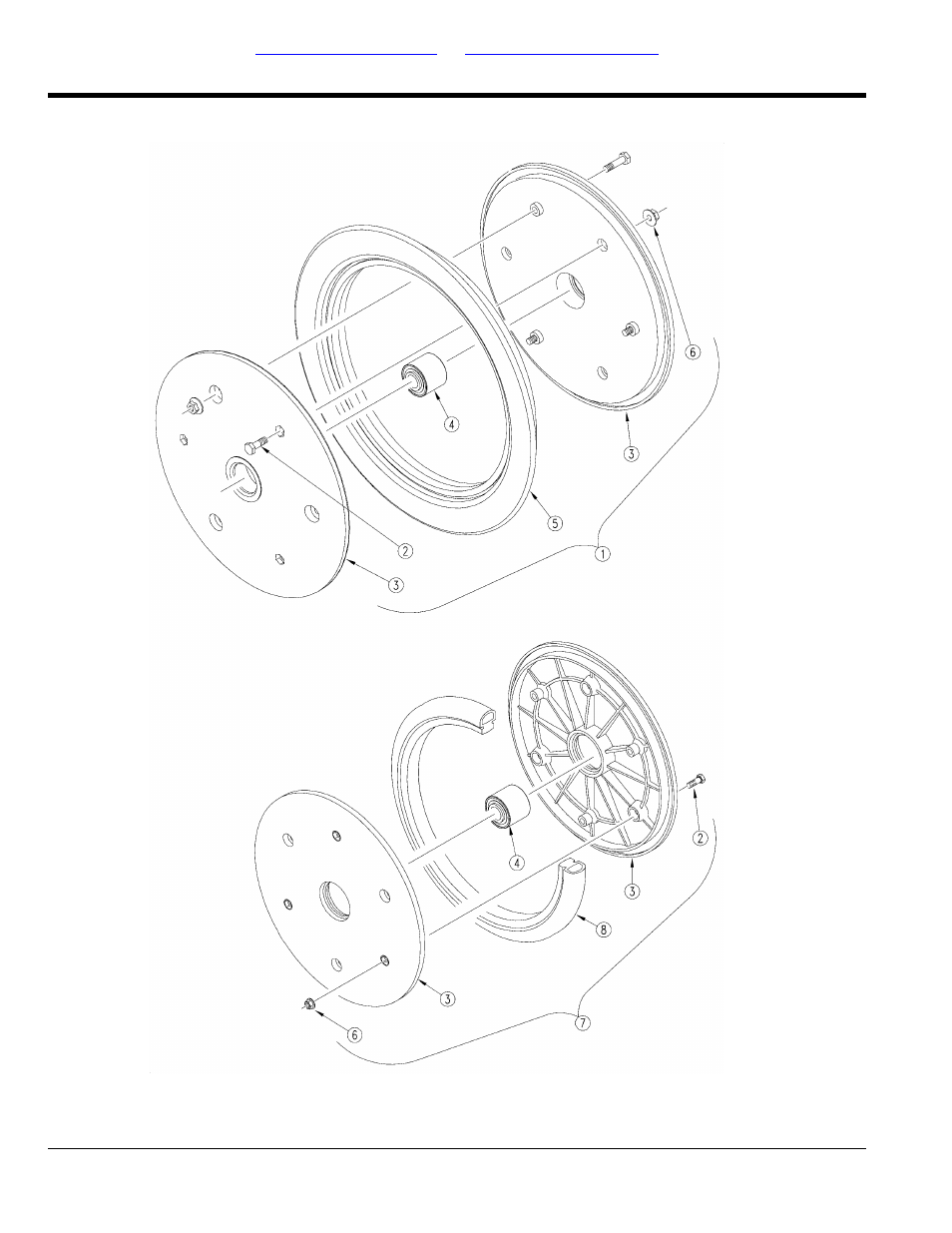 25 series press wheel assembly breakdowns | Great Plains 2025P Parts Manual User Manual | Page 80 / 140